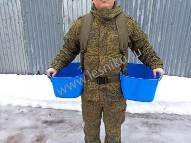 Корзина для переноски саженцев двойная