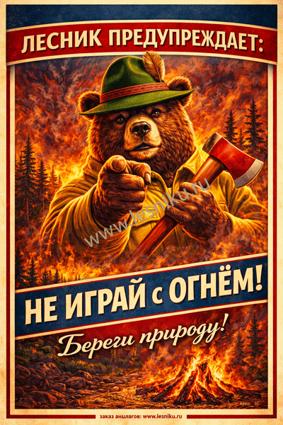 Аншлаг медведь, 100х60 см