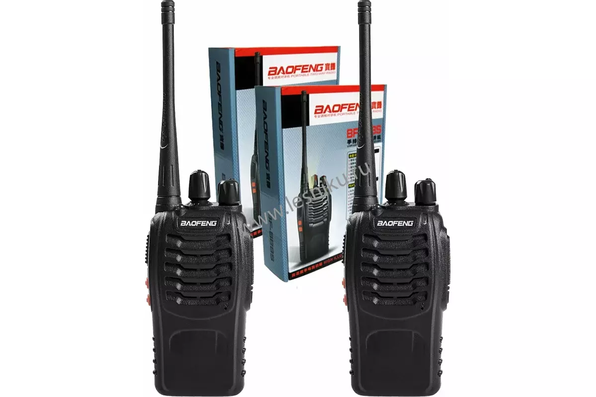 Радиостанция портативная Baofeng BF-888S, комплект 2 шт